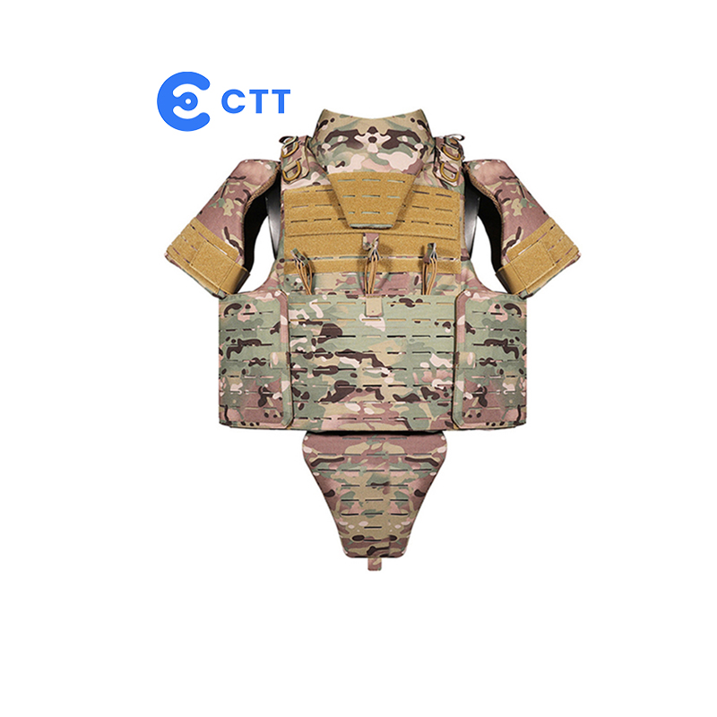 Camouflage Bulletproof Vest with Laser Cutting